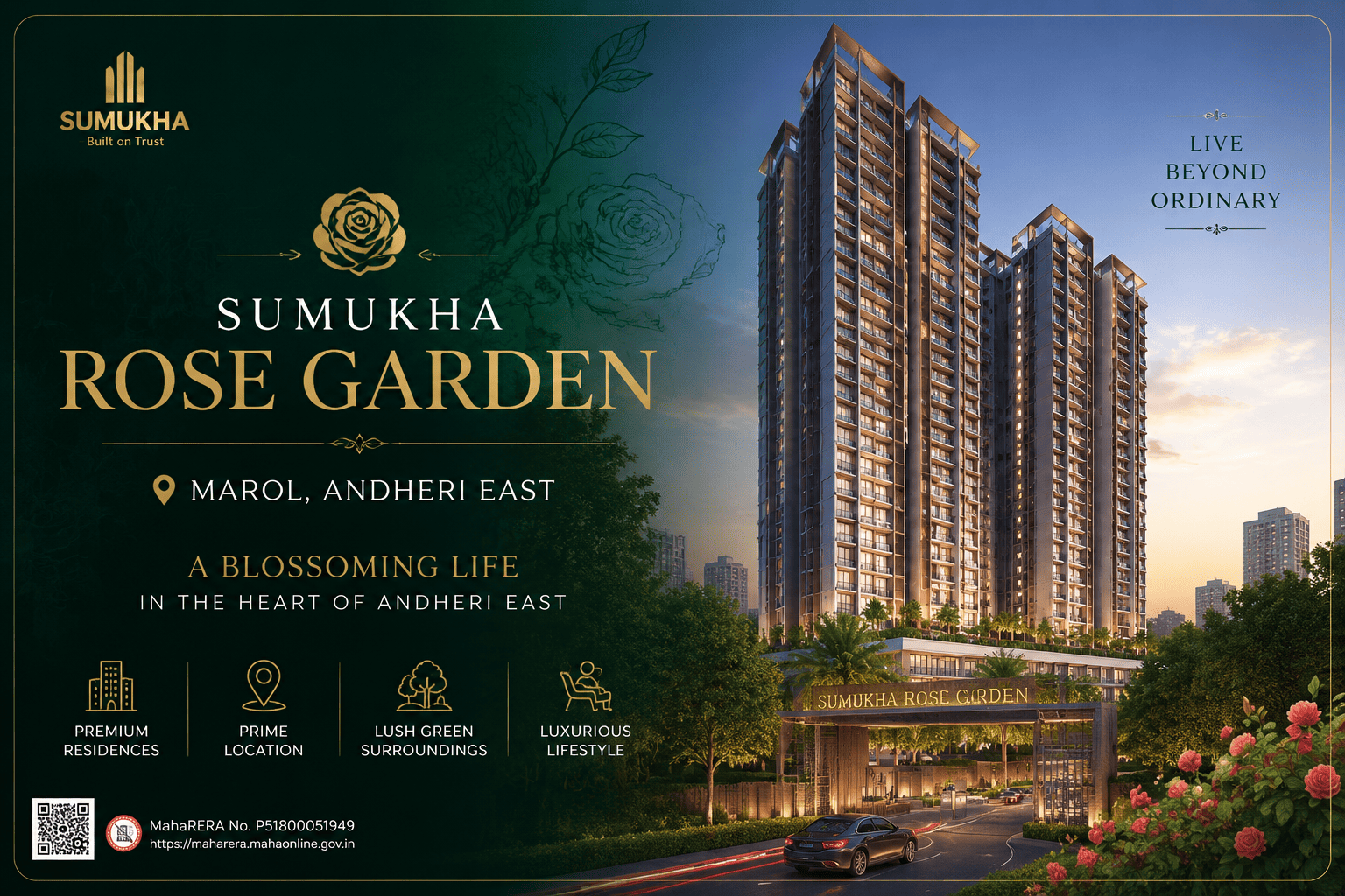 Sumukha Rose Garden - Premium Apartments in Marol, Andheri East, Mumbai